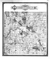 Township 38 N, Range 15 W, Warners Lake, Pokegama Lake, Spencer Lake, Burnett County 1915 Microfilm